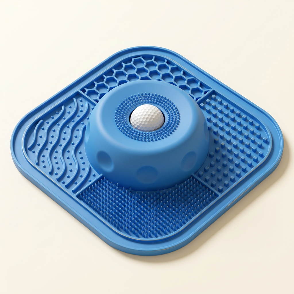 Erilas PawPace lick mat three-quarter view