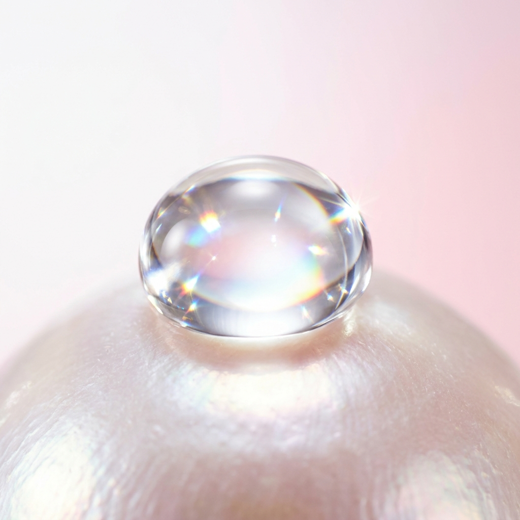 Niacinamide brightening serum droplet
